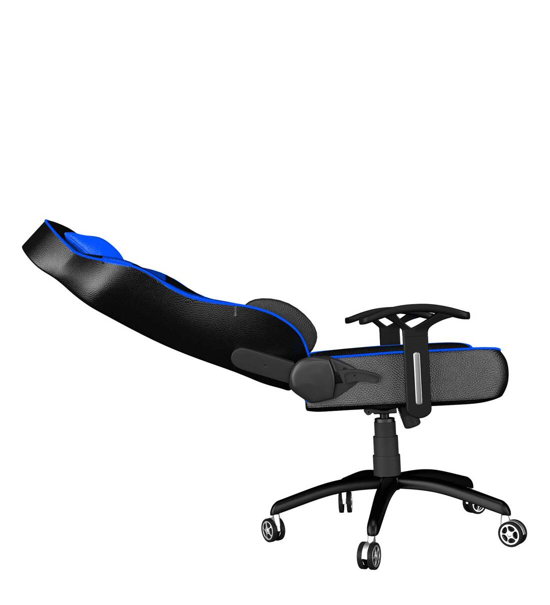Buy Infinity Leatherette Gaming Chair in Blue & Black Colour by ASE Gaming Online Gaming