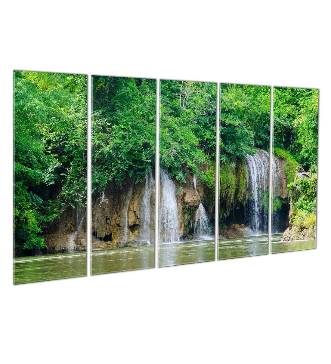 Buy Inspiring Nature Wood Framed Velvet Laminated Art Print by Wens