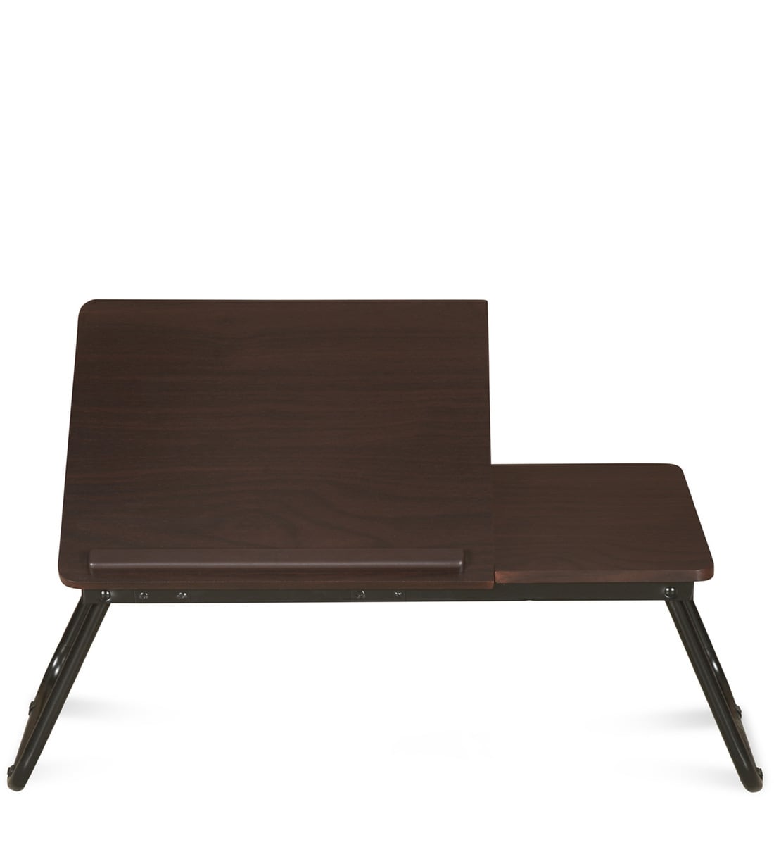 Buy Inspiron Portable Laptop Table in Walnut Colour by Nilkamal Online