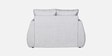 Indigo Fabric 2 Seater Sofa In Royal Grey Colour