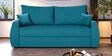 Indigo Fabric 3 Seater Sofa In Blue Colour