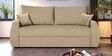 Indigo Fabric 3 Seater Sofa In Creamy Cashmere Colour