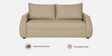Indigo Fabric 3 Seater Sofa In Creamy Cashmere Colour