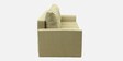 Ines Chenille Fabric Pull Out Sofa Cum Bed In Beige Colour With Storage