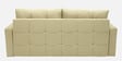 Ines Chenille Fabric Pull Out Sofa Cum Bed In Beige Colour With Storage
