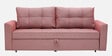 Ines Chenille Fabric Pull Out Sofa Cum Bed In Blush Colour With Storage Ines Chenille Fabric Pull Out Sofa Cum Bed In Blush Colour With Storage