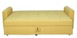 Ines Chenille Fabric Pull Out Sofa Cum Bed In Camel Yellow Colour With Storage