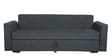 Ines Chenille Fabric Pull Out Sofa Cum Bed In Charcoal Grey Colour with Storage