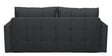 Ines Chenille Fabric Pull Out Sofa Cum Bed In Charcoal Grey Colour with Storage
