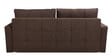 Ines Chenille Fabric Pull Out Sofa Cum Bed In Chestnut Brown Colour With Storage