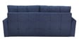 Ines Chenille Fabric Pull Out Sofa Cum Bed In Navy Blue Colour With Storage