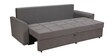 Ines Chenille Fabric Pull Out Sofa Cum Bed In Sandy Brown Colour With Storage