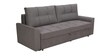 Ines Chenille Fabric Pull Out Sofa Cum Bed In Sandy Brown Colour With Storage