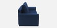Ines Velvet Pull Out Sofa Cum Bed In Royal Blue Colour With Storage