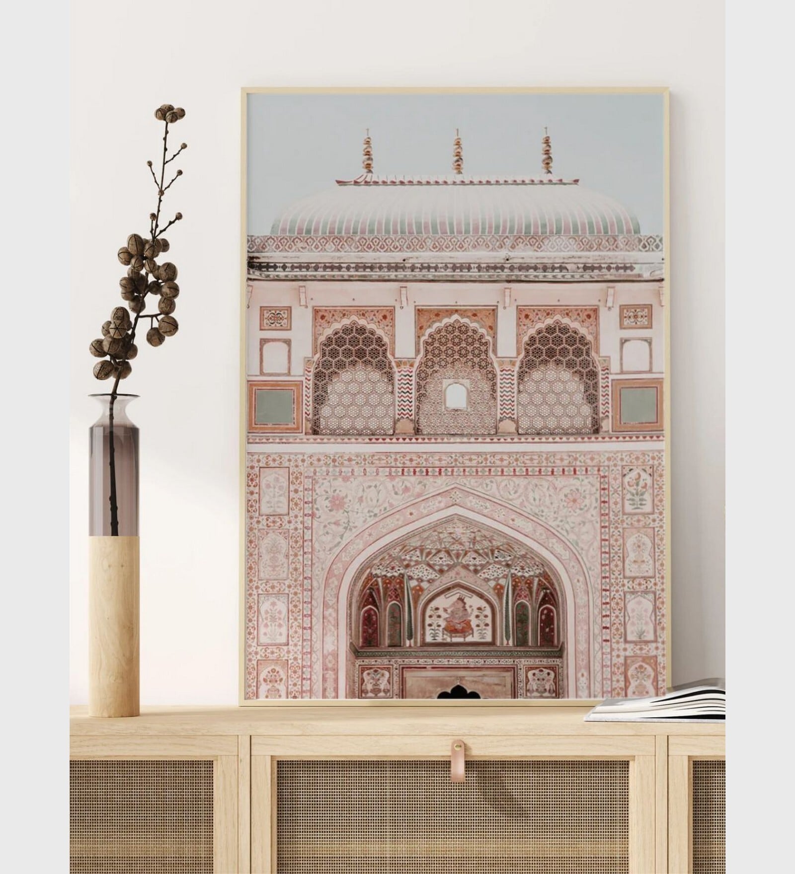 Indian Architecture Moroccan Wall Art