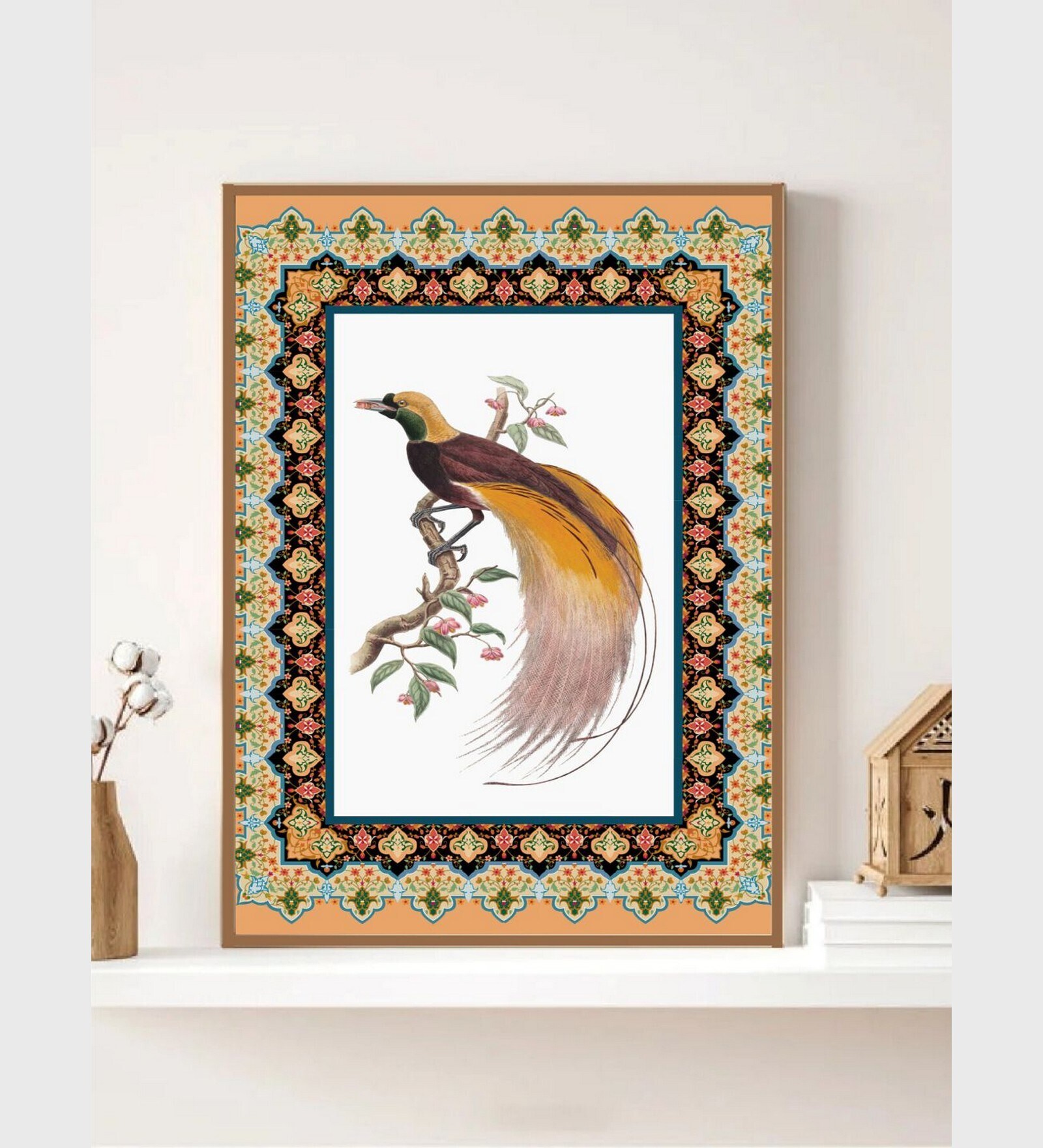 Indian Bird Wall Art