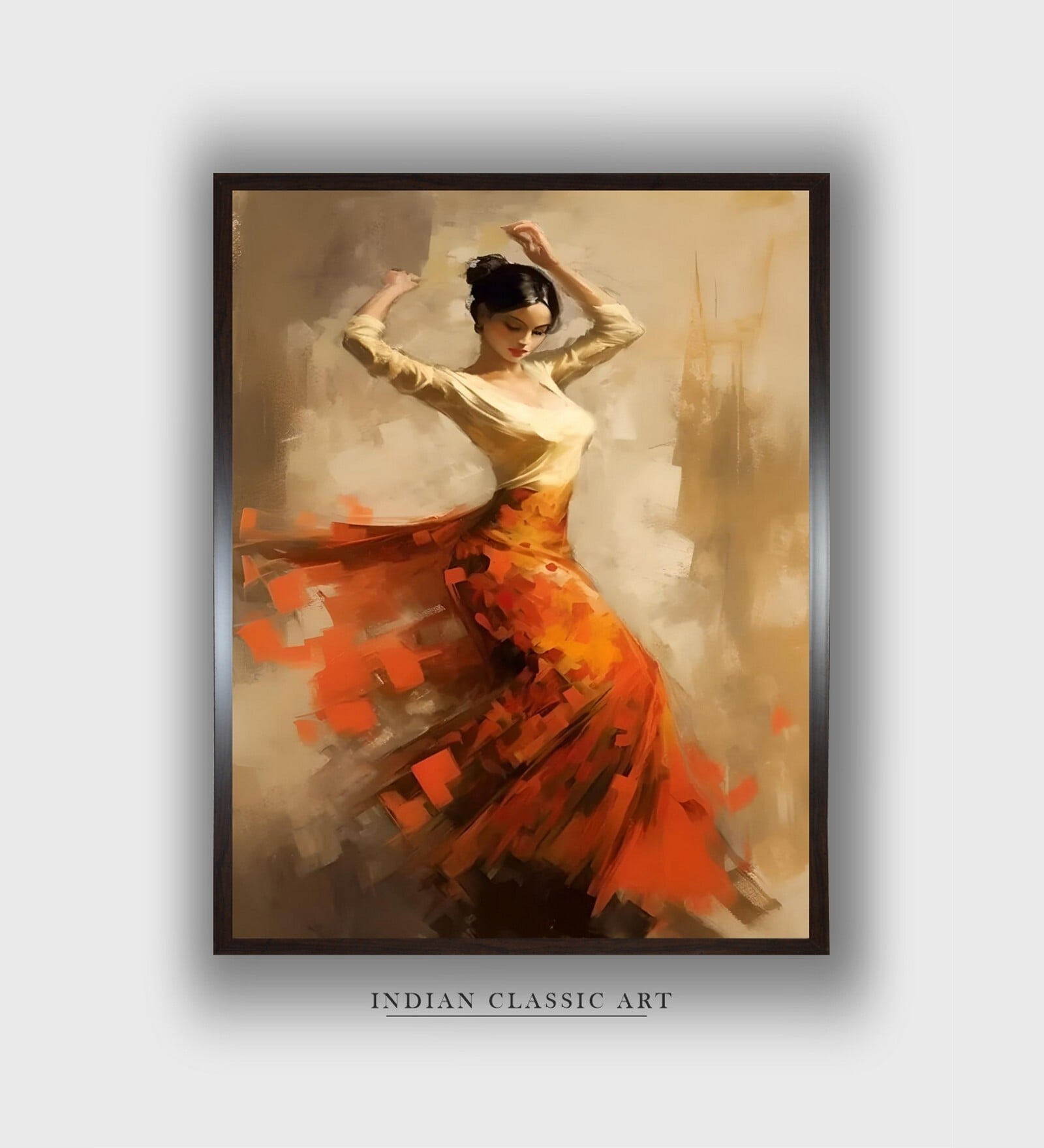 Canvas Framed Wall Painting