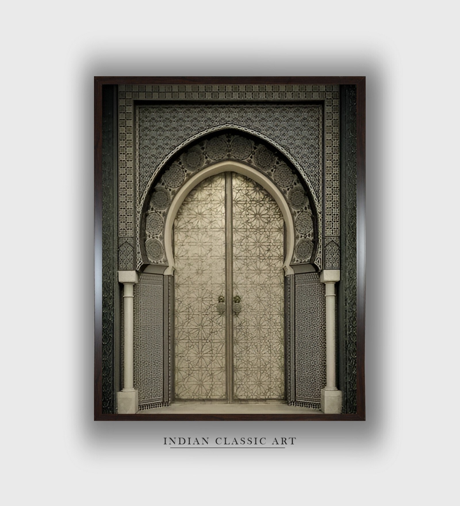 Jaipur Travel Canvas Framed Wall Painting