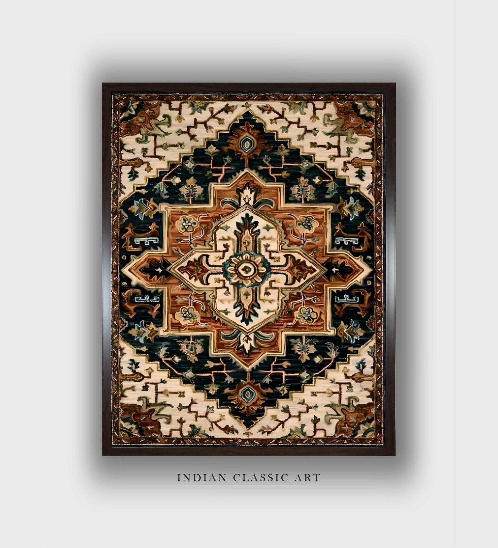 Living Room Canvas Framed Wall Painting