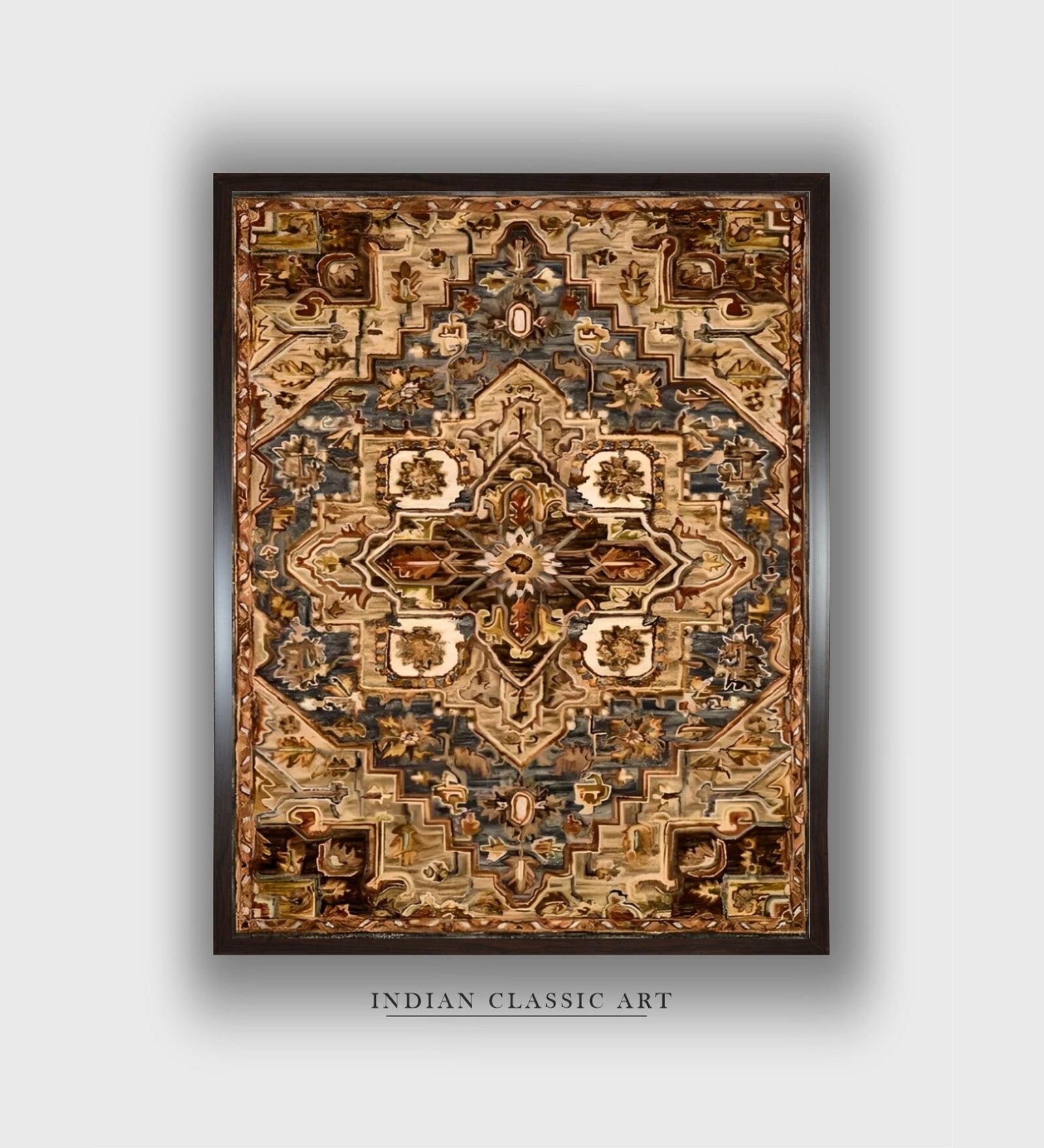 Living Room Canvas Framed Wall Painting