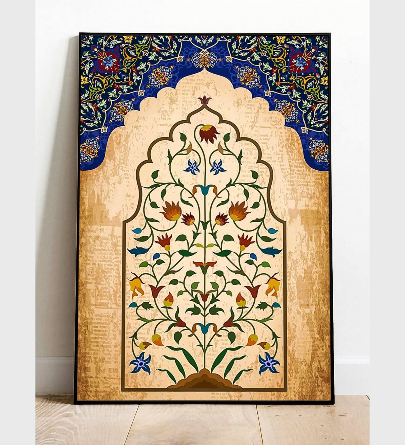 Indian Floral Wall Art