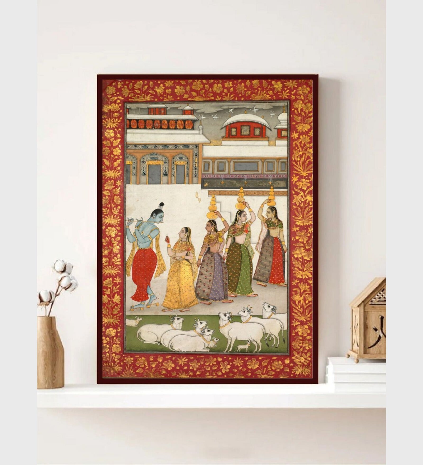 Indian Rajasthani Pichwai Painting