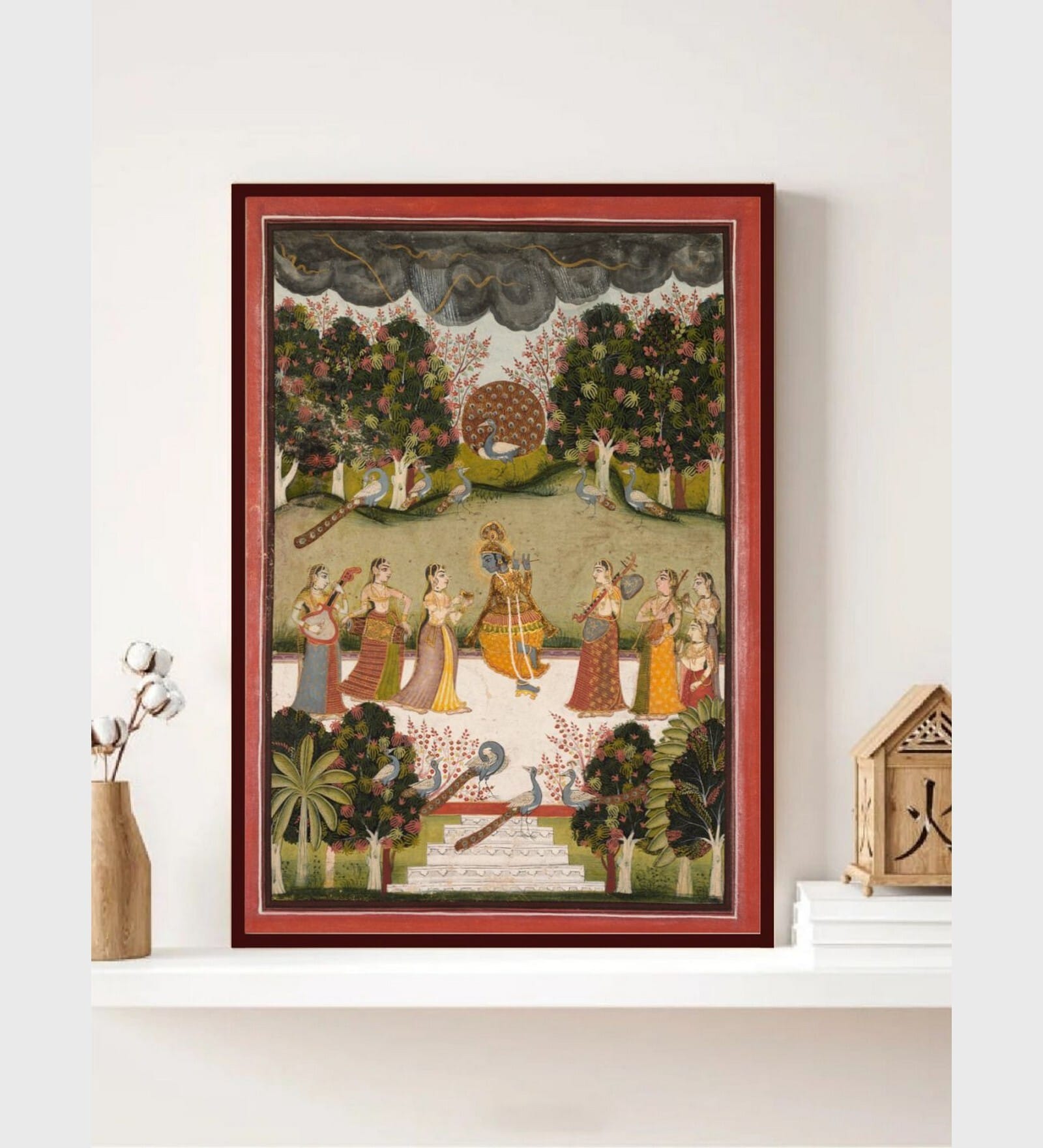 Indian Rajasthani Pichwai Painting