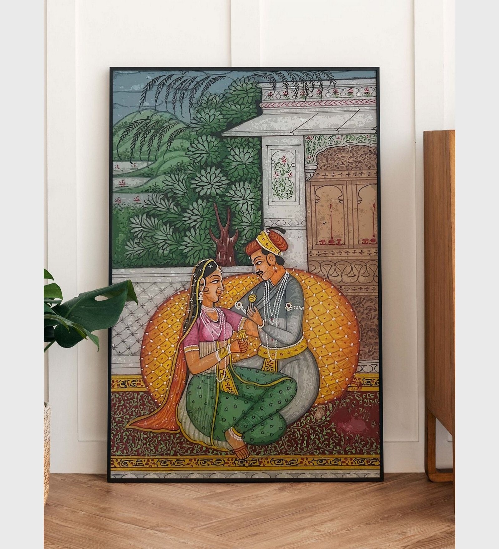 Indian Royal Raja Rani Art