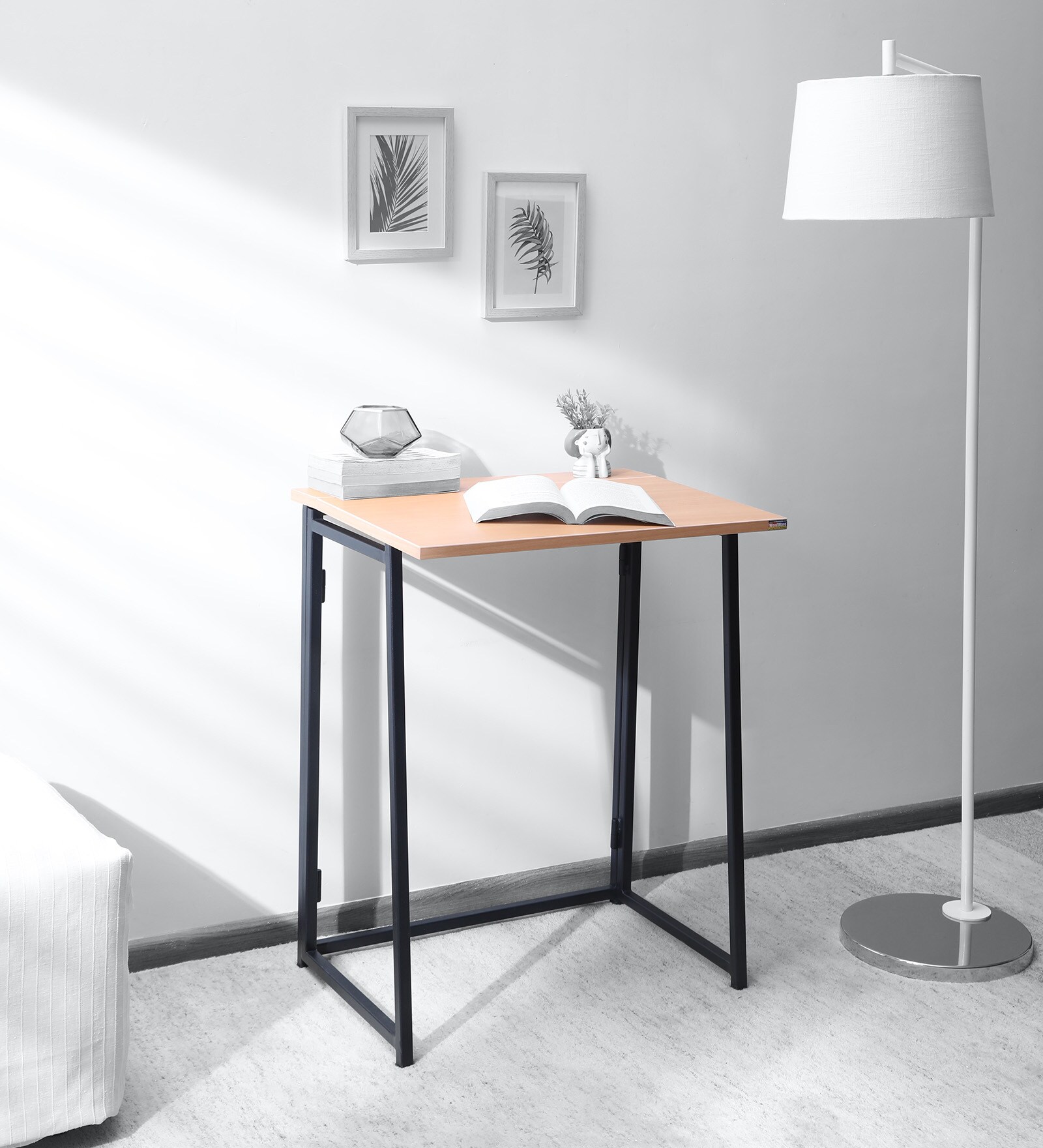 Buy Indiana Folding Study Table in Steam Beach Finish at 60% OFF by ...