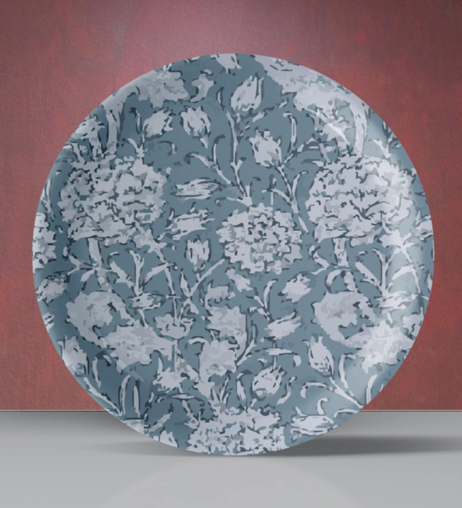 Indigo Heritage Porcelain Wall Plate