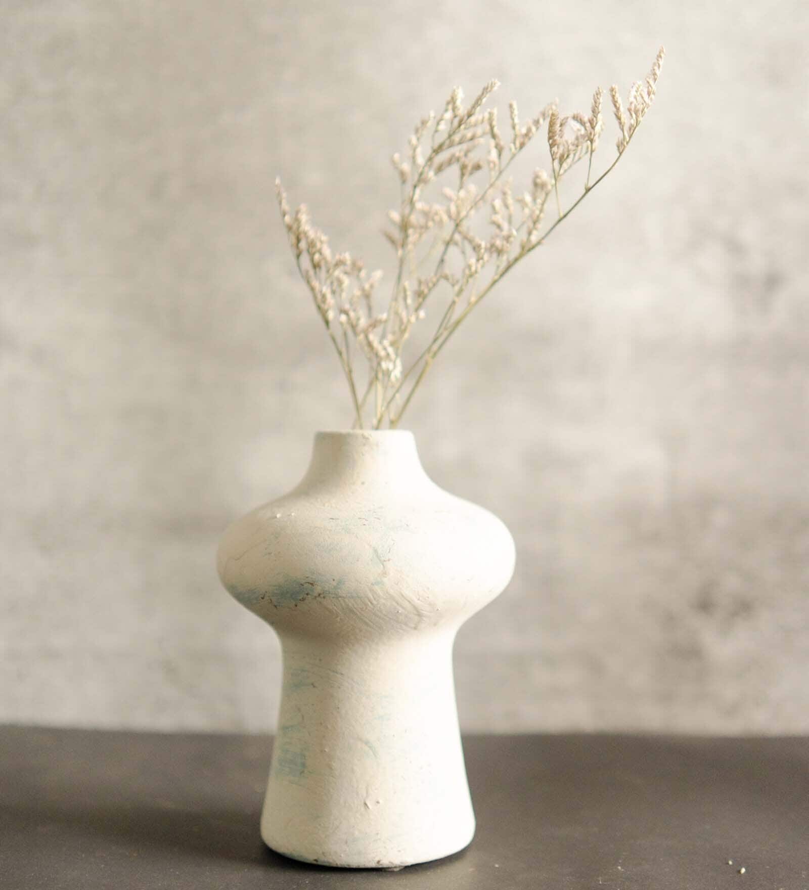 Indigo Whisper Small Vase