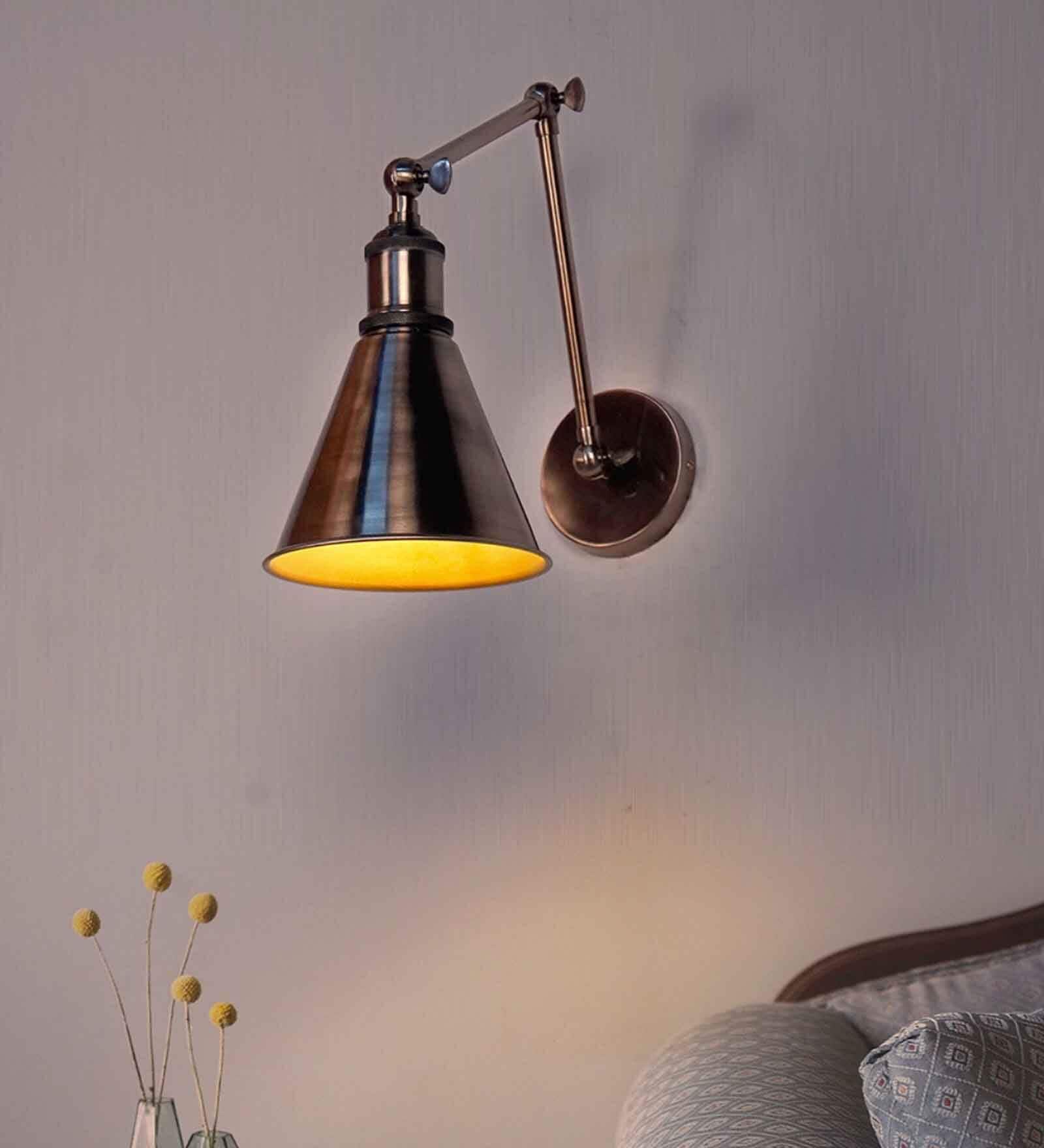 Kepler Copper Steel Wall Sconces