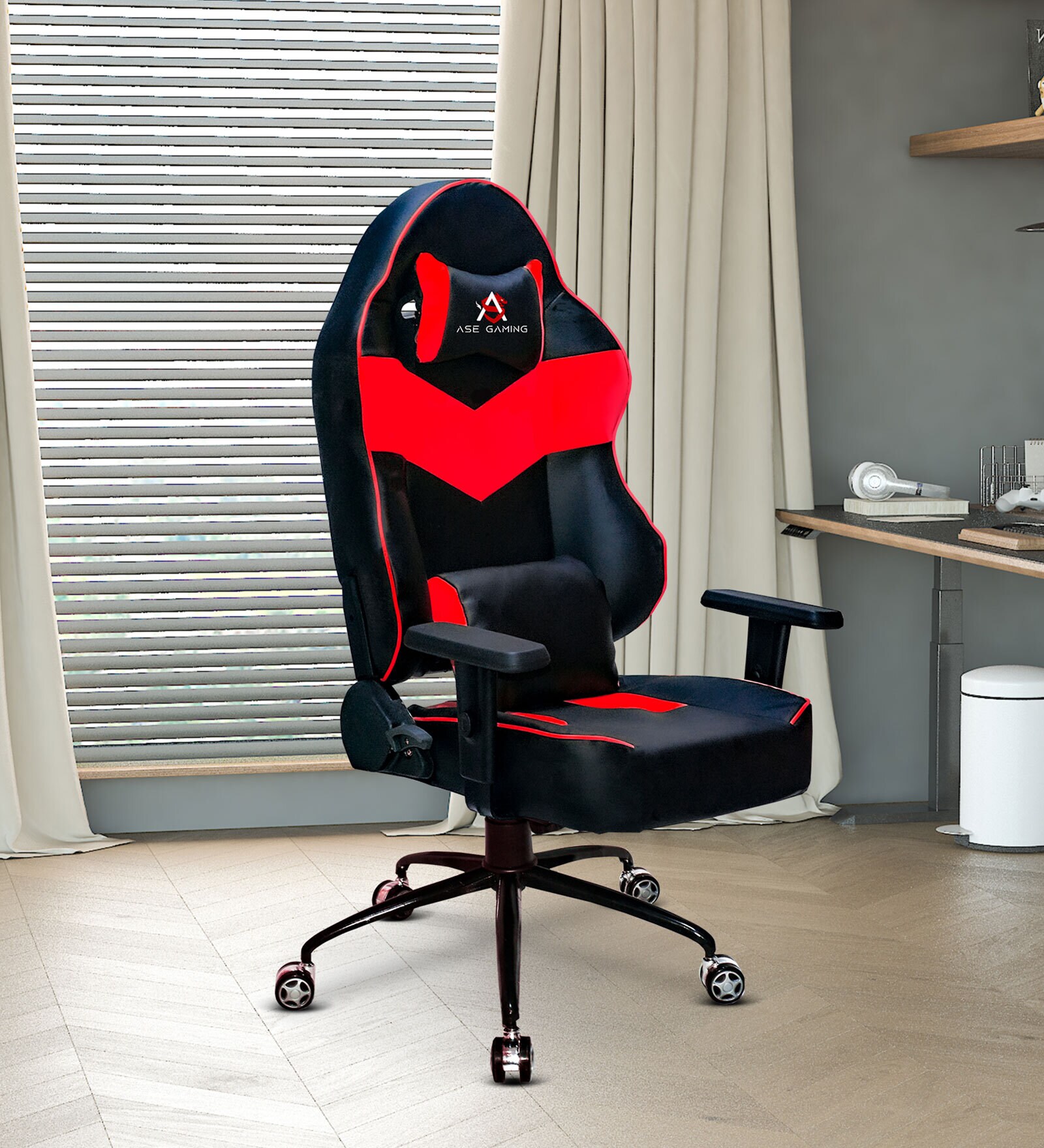 Infinity Series Gaming Chair In Red & Black Colour
