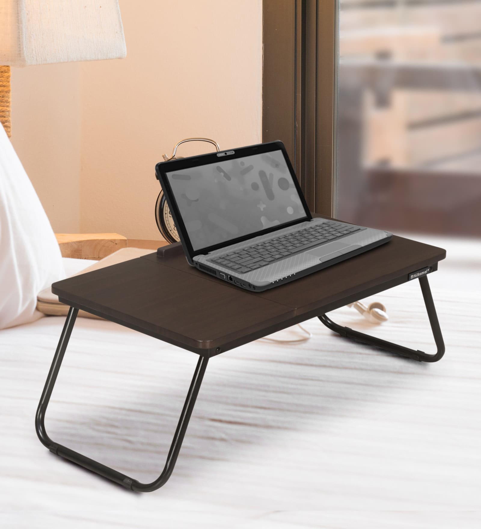 Buy Inspiron Portable Table in Walnut Finish at 33% OFF by Nilkamal ...