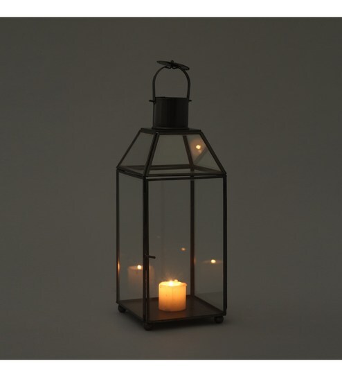 Buy Indecrafts Black Iron Candle Lantern Online Hanging Lanterns