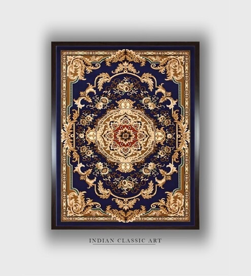 Abstract Canvas Framed Wall Painting