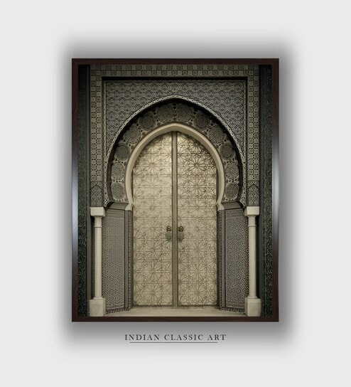 Jaipur Travel Canvas Framed Wall Painting