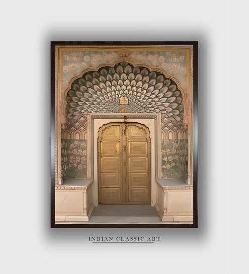 Palace Printed Canvas Framed Wall Painting