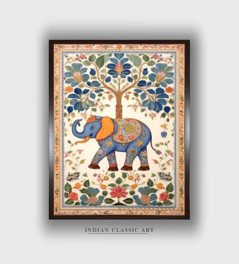 Indian Elephant Painting