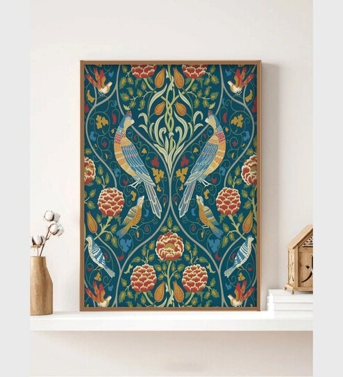 Indian Floral Wall Art