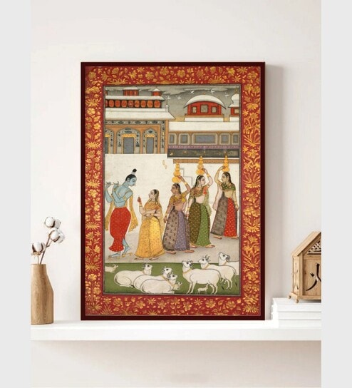 Indian Rajasthani Pichwai Painting