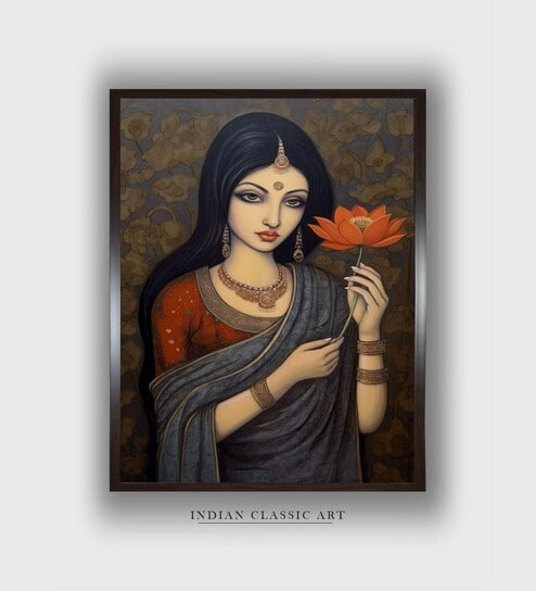 Indian Royal Lady Art