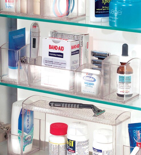 Buy Interdesign Med Bathroom Medicine Cabinet Organizer For