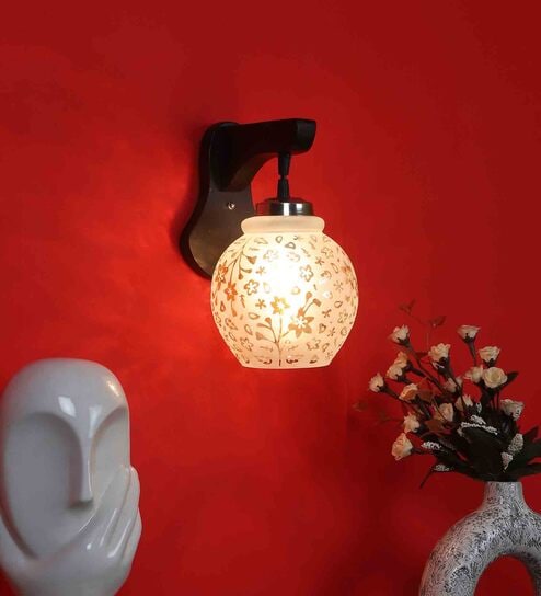 Intrepide Black Mdf Wall Scone