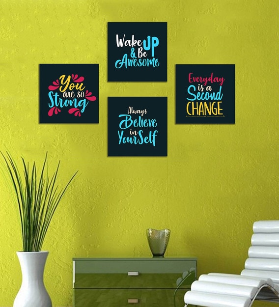 Buy Inspirational Quotes Wall Panels by Wens Online Kids Wall Art