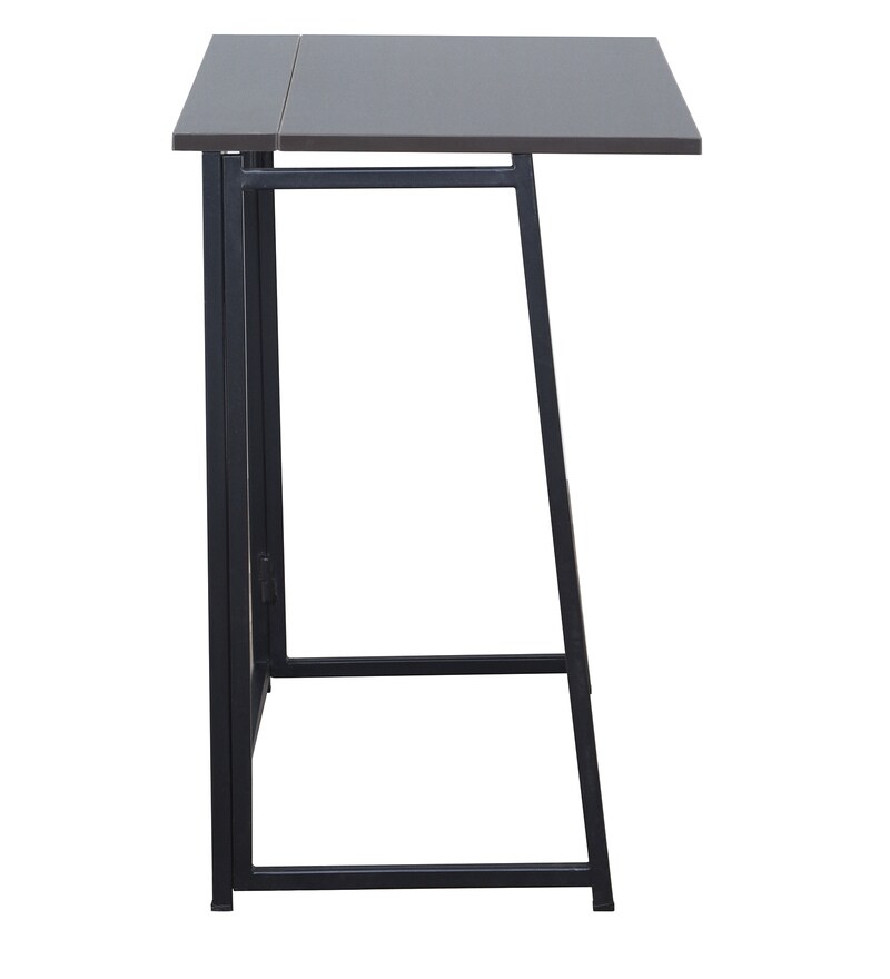 Buy Indiana Folding Study Table in Wenge Colour by Woodware Online