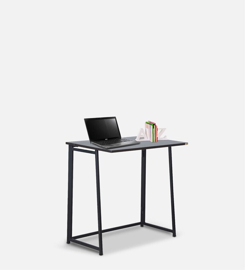 Buy Indiana Folding Study Table in Wenge Colour by Woodware Online