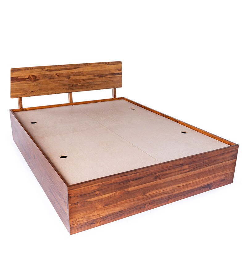 wakefit teak bed