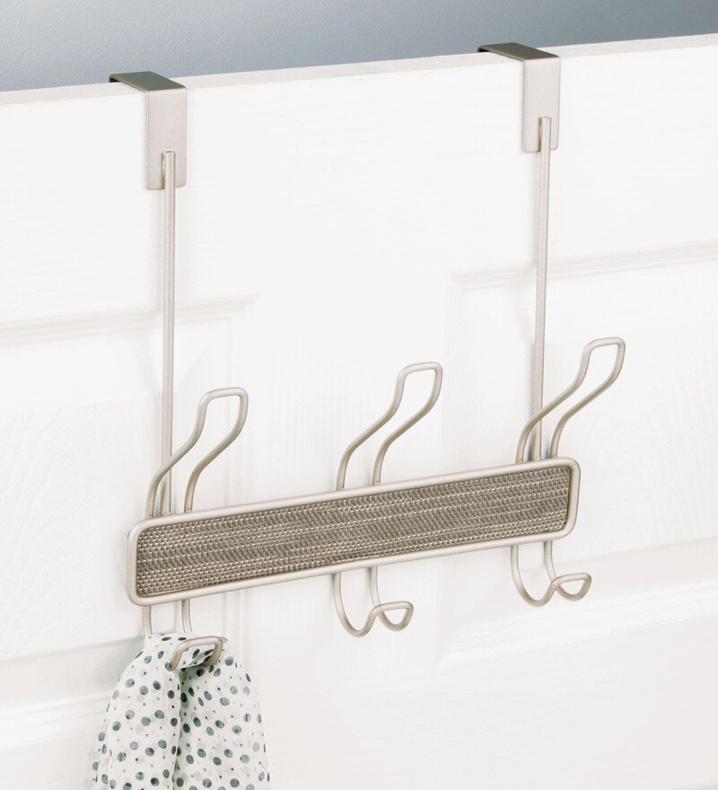 Buy Interdesign Champagne Twillo Over Door Coat Hanger with Double