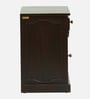 Inaaya Sheesham Wood Bedside Table In Scratch Resistant Dark Mahogany Finish With Drawers